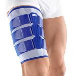 Bauerfeind MyoTrain Thigh Support, Size 5, Titanium