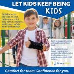 Kid's Lace-Up Wrist Brace for Support & Recovery