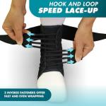 ASO Ankle Stabilizer Brace - Large, Black