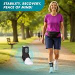 ASO Ankle Stabilizer Brace - Large, Black