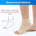 Adjustable Foot & Ankle Support Compression Sleeve