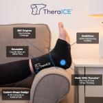 TheraICE Reusable Ankle Ice Pack Wrap