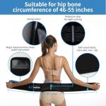 Sacroiliac Hip Belt for Pain Relief - Black