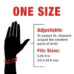 Adjustable Blue Night Wrist Support for Relief