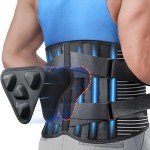 CAMRIER Lower Back Pain Relief Support Brace