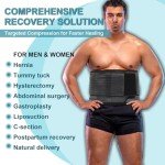 Plus Size Abdominal Binder for Surgery Recovery