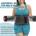 Plus Size Abdominal Binder for Surgery Recovery