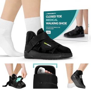 Lightweight Medical Walking Shoe for Foot Recovery
