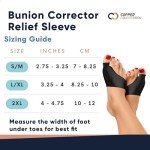 Copper Compression Bunion Corrector Sleeve for Alignment