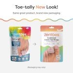 ZenToes Fabric Wraps for Toe Support (4 Pack)