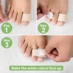 Toe Wraps and Protectors for Hammer Toes - 8 Pack