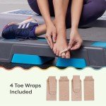 ZenToes Fabric Wraps for Toe Support (4 Pack)