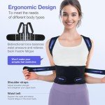 Kepwaa Adjustable Posture Corrector and Back Support