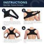 Adjustable Copper Compression Posture Corrector Brace