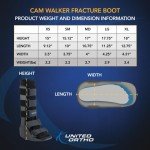 Cam Walker Fracture Boot, Medium, Black
