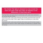 Adjustable Neoprene Groin and Hip Support Wrap