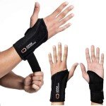 Adjustable Copper Compression Wrist Brace for Pain Relief