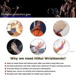 2 Pack Adjustable Wrist Compression Straps for Support