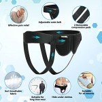 Men's Adjustable Hernia Support Belt with Pads