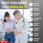 BLITZU Adjustable Hernia Belt for Men & Women
