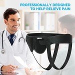 Men's Adjustable Hernia Support Belt with Pads