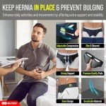 BLITZU Adjustable Hernia Belt for Men & Women