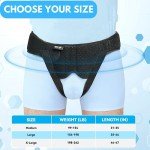 Men's Adjustable Hernia Support Belt with Pads