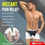 BLITZU Adjustable Hernia Belt for Men & Women