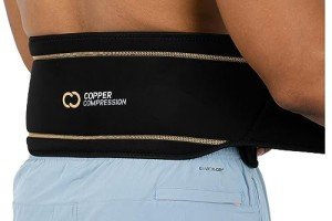Copper Compression Lower Back Support Brace - 39" to 50
