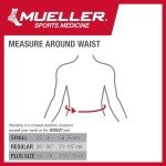 MUELLER Adjustable Lumbar Support Brace, Black