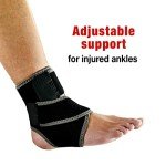 Adjustable Compression Ankle Brace for Support
