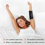 Reamphy Adjustable Elbow Brace for Night Support