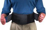 MUELLER Adjustable Lumbar Support Brace, Black