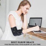 Reamphy Adjustable Elbow Brace for Night Support