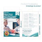 Reamphy Adjustable Elbow Brace for Night Support