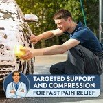 4-Pack Waterproof Thumb & Wrist Brace Set