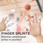 Sopito 7-Pack Finger Splints for Support & Stability