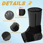 Kids Compression Ankle Brace - Adjustable Foot Support