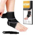 Adjustable Ankle Brace for Sprains and Support