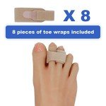 Winiyou Toe Wraps: 8-Pack Support for Toes