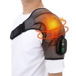Cordless Heated Shoulder Wrap with Vibration Massage