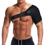 Adjustable Shoulder Support Brace with Pressure Pad
