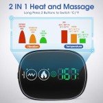 Cordless Heated Shoulder Wrap with Vibration Massage