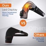 Cordless Heated Shoulder Wrap with Vibration Massage