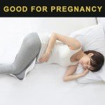 Comfortable Knee Pillow for Side Sleepers - Gray