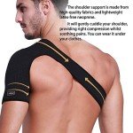 Hueglo Adjustable Shoulder Brace for Pain Relief