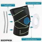 Knee Brace with Stabilizers and Gel Pads
