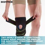 Knee Brace with Stabilizers and Gel Pads
