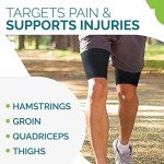 Thigh Compression Sleeve for Pain Relief and Support