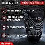 Hamstring Compression Sleeve for Recovery and Sports